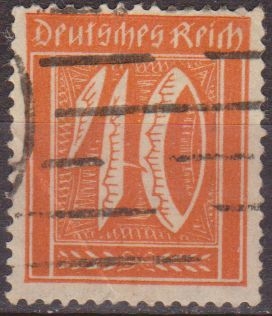Alemania 1922 Scott 142 Sello º Cifras Numeros 40 Deutsches Reich Allemagne Duitsland Germania Germany Alemagne Deutschland
